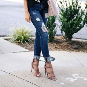 Steve Madden Beige Heels -like new